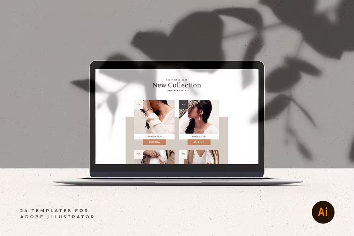 24 Illustrator Newsletter Templates digitalwizard 24 Illustrator Newsletter Templates digitalwizard